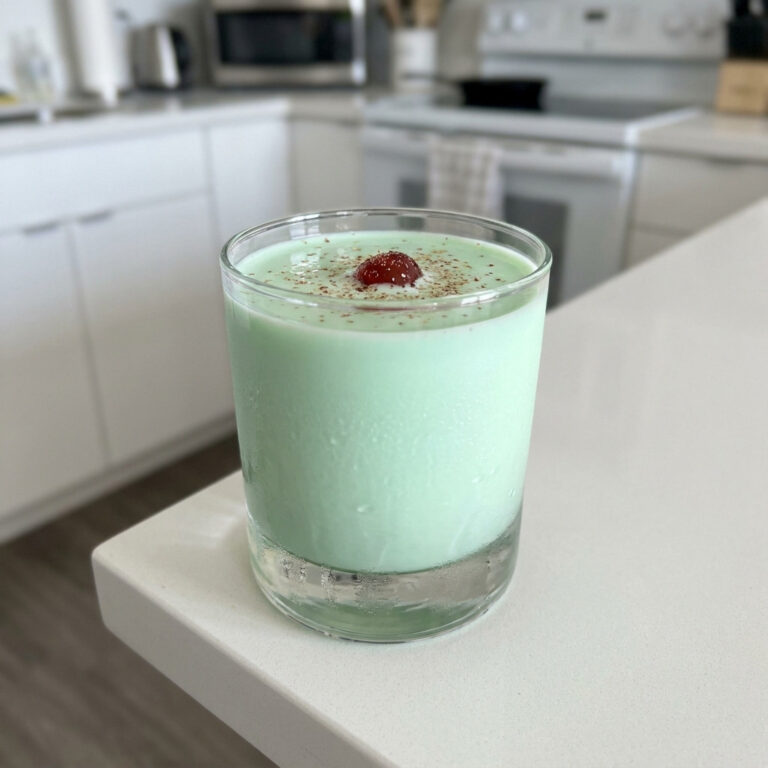 Midori Eggnog Twist Cocktail Recipe