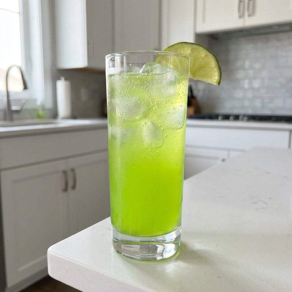 Midori Ginger Fizz Cocktail Recipe