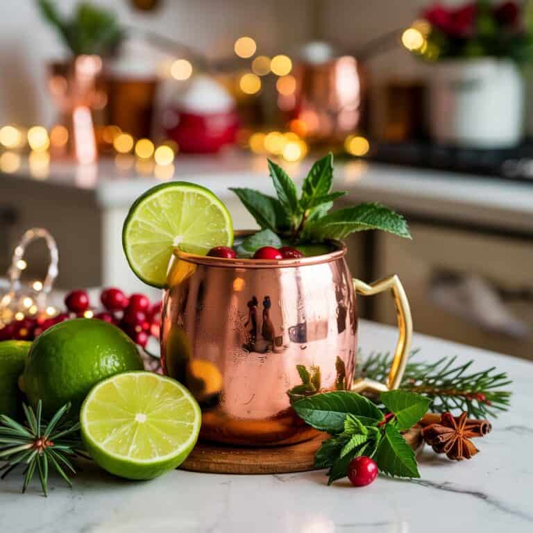 Midori Holiday Mule Cocktail Recipe
