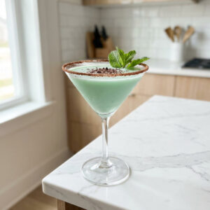 Mint Chocolate Martini Cocktail Recipe