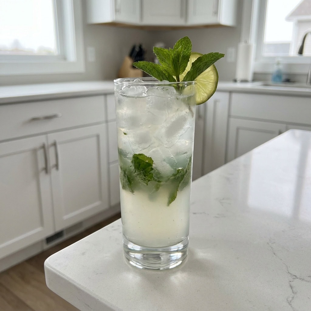 Mint Coconut Cooler Cocktail Recipe