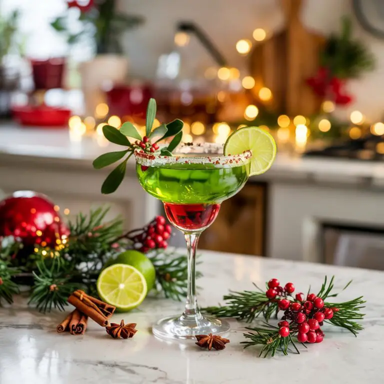 Mistletoe Margarita Cocktail Recipe
