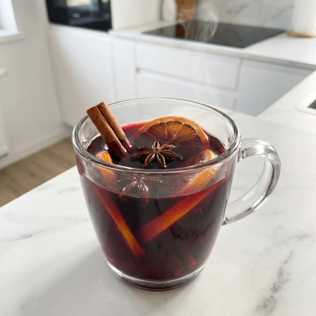 Mulled Wine with Star Anise Cocktail Recipe