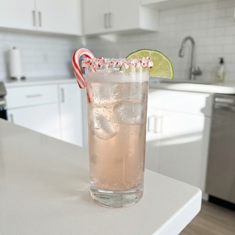 Peppermint Ginger Beer Spritz Cocktail Recipe