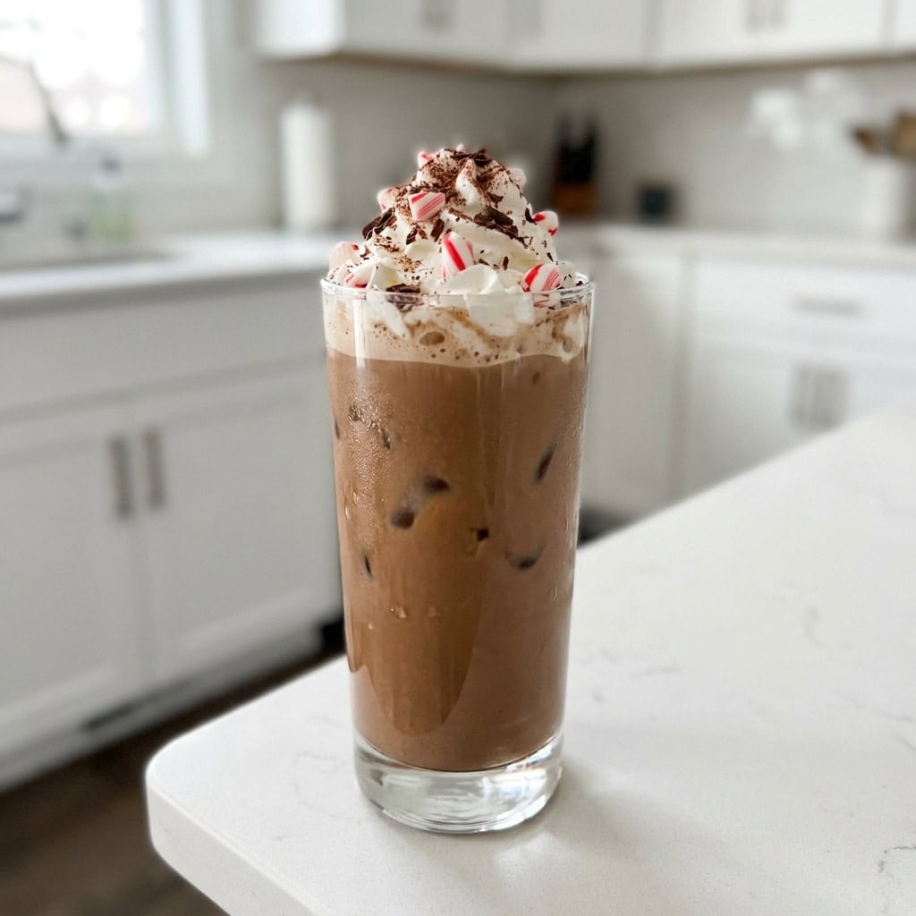 Peppermint Mocha Coffee Cocktail Recipe