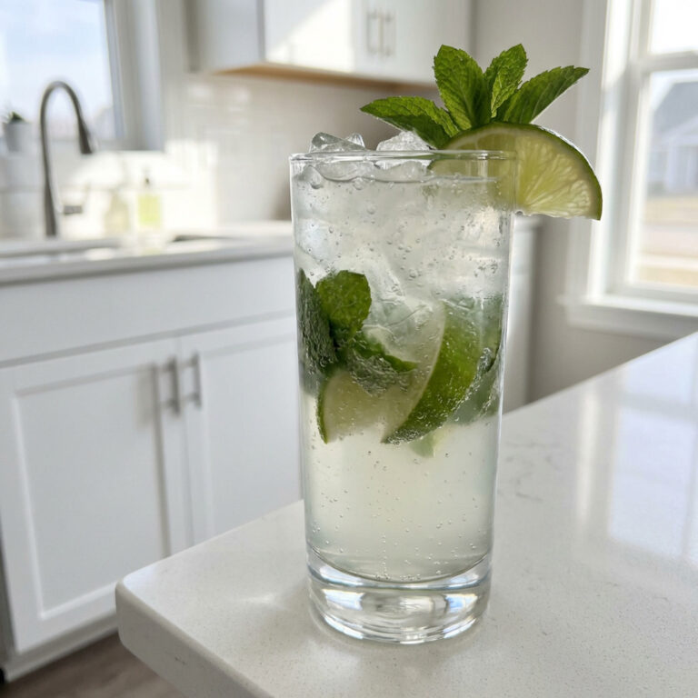 Peppermint Mojito Cocktail Recipe