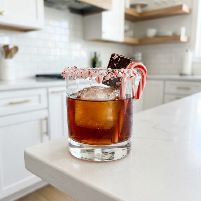 Peppermint Old Fashioned Cocktail Recipe