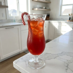 Peppermint Rum Punch Cocktail Recipe
