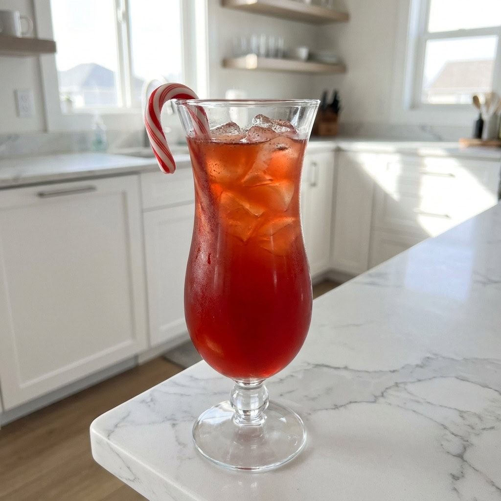Peppermint Rum Punch Cocktail Recipe