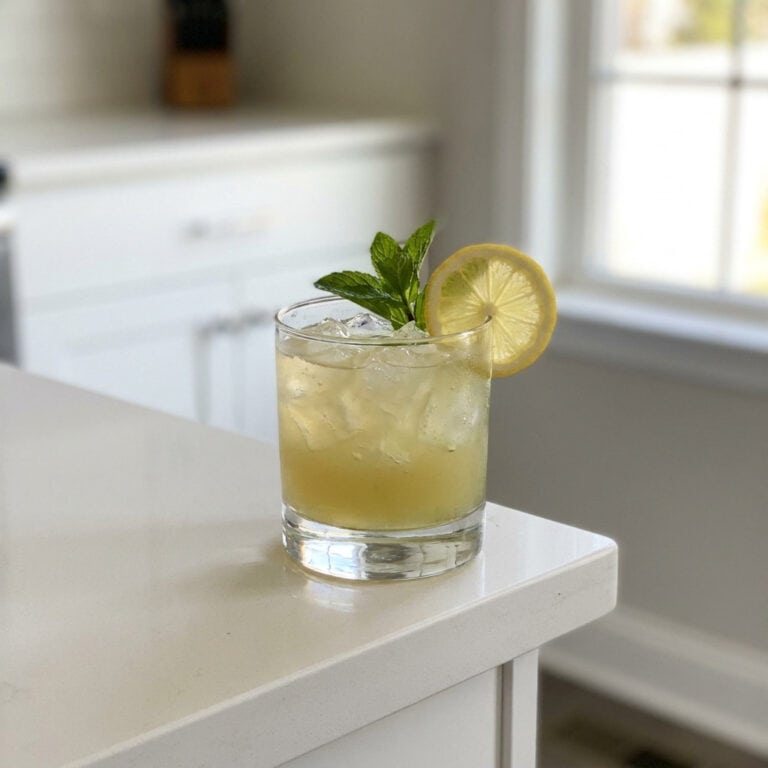 Peppermint Tequila Smash Cocktail Recipe