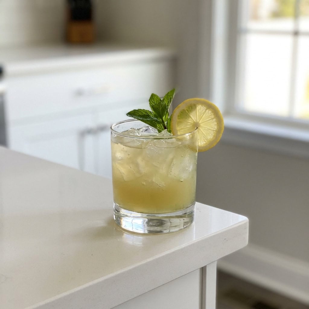 Peppermint Tequila Smash Cocktail Recipe