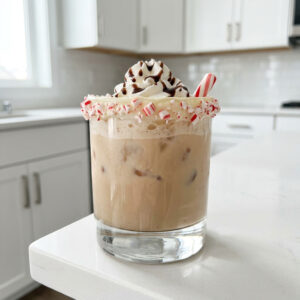 Peppermint White Russian Punch Cocktail Recipe