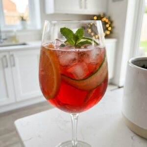 Pimms Christmas Spritz Cocktail Recipe