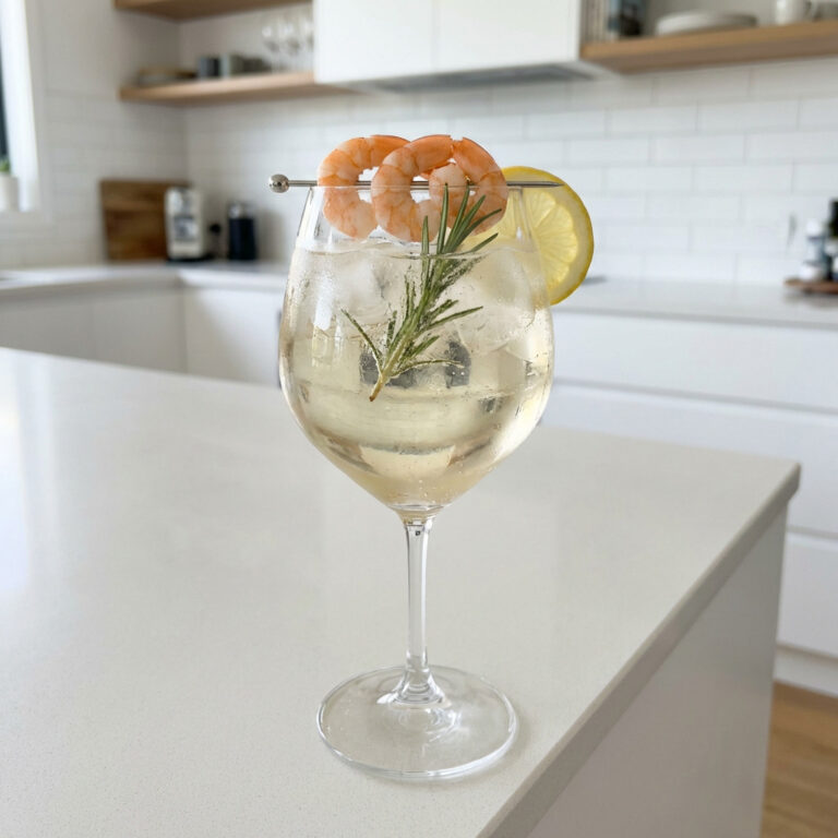 Prawn and Rosemary Spritz Cocktail Recipe