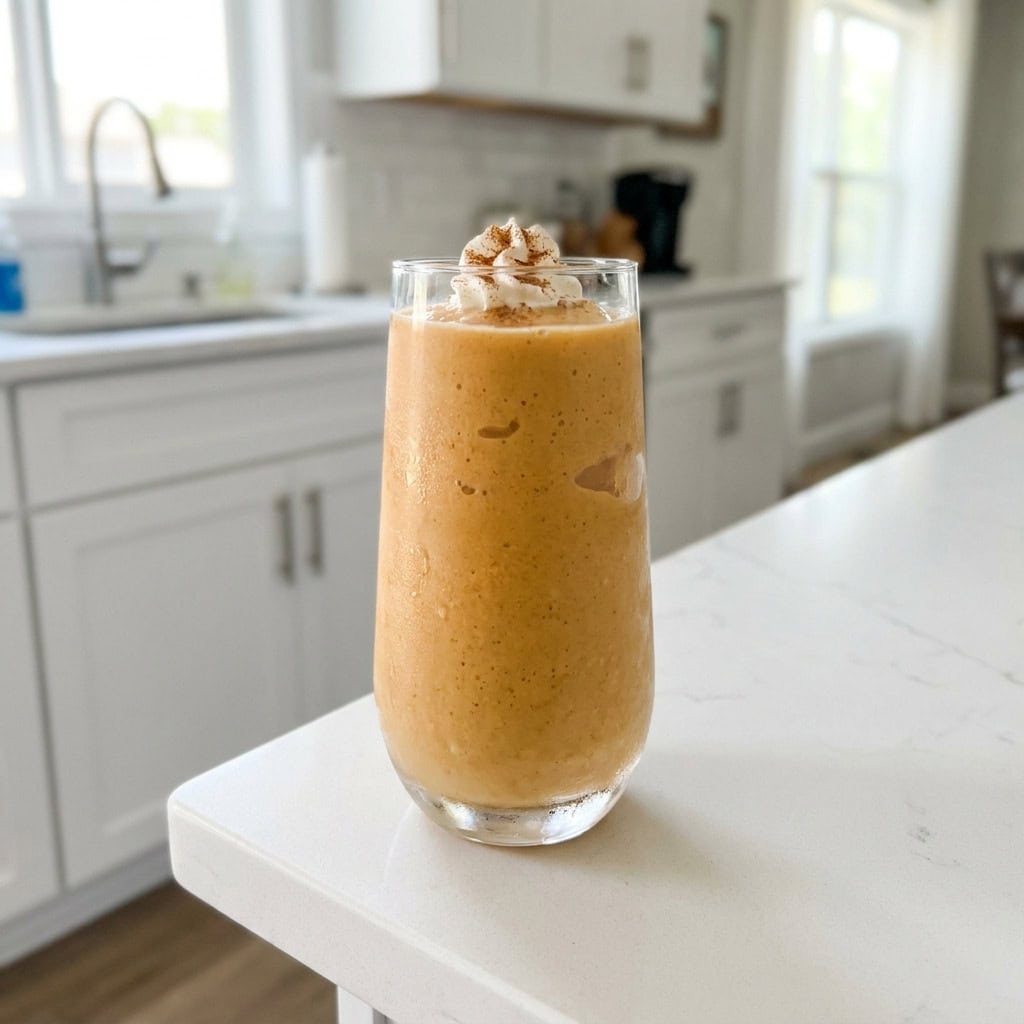 Pumpkin Banana Smoothie Mocktail Recipe