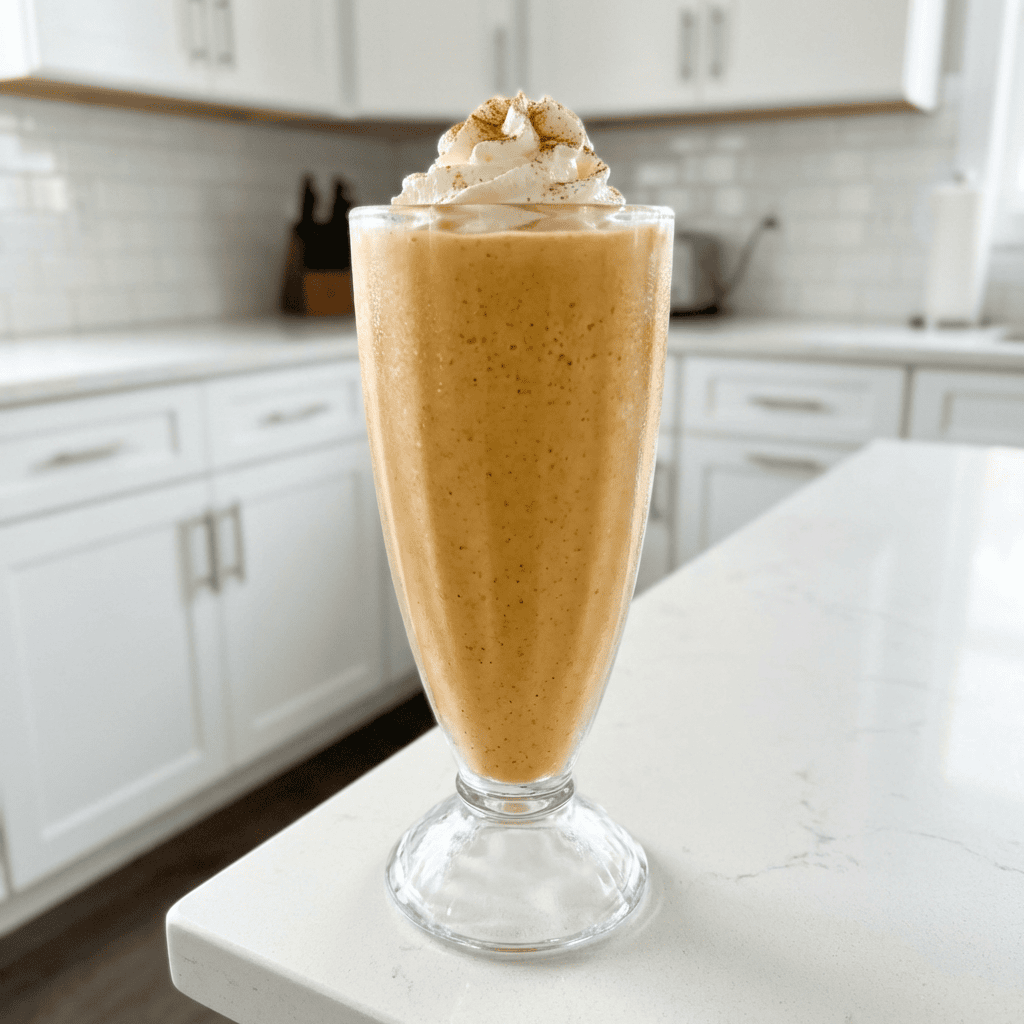 Pumpkin Pie Milkshake Mocktail Rec