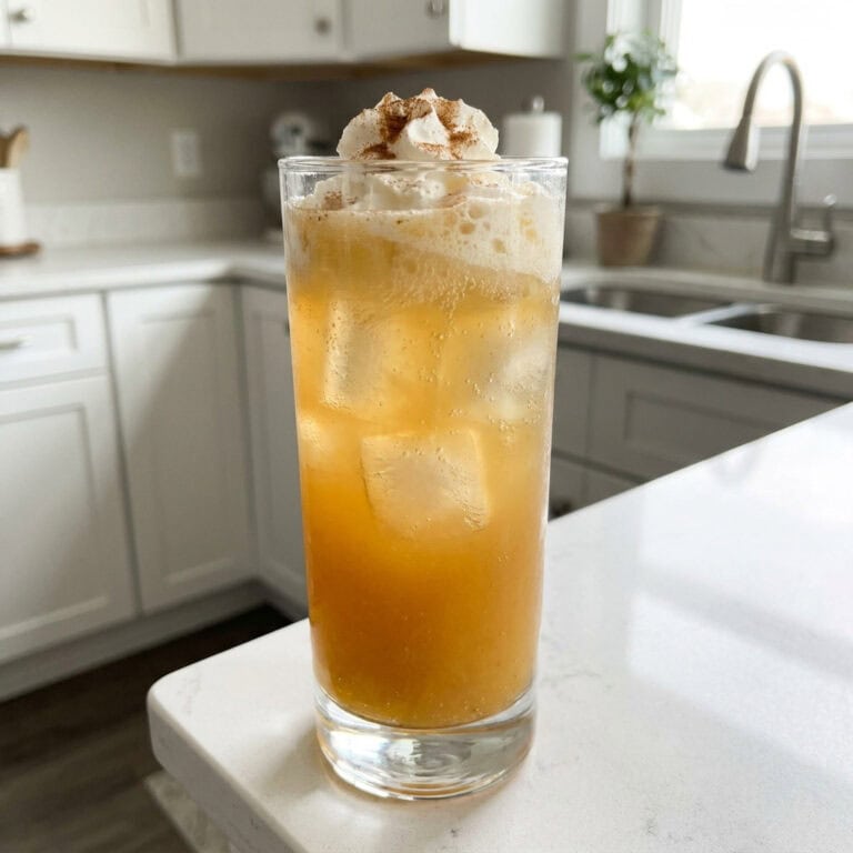 Pumpkin Spice Sparkler Mocktail Recipe