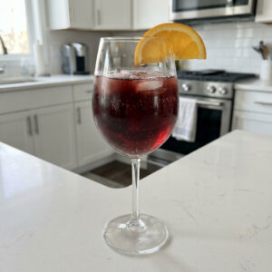 Red Wine and Ginger Ale Cocktail Recipe
