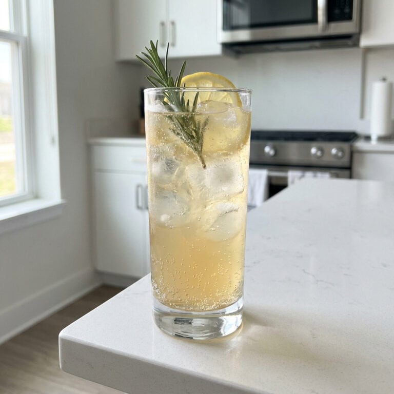 Rosemary Citrus Fizz Cocktail Recipe