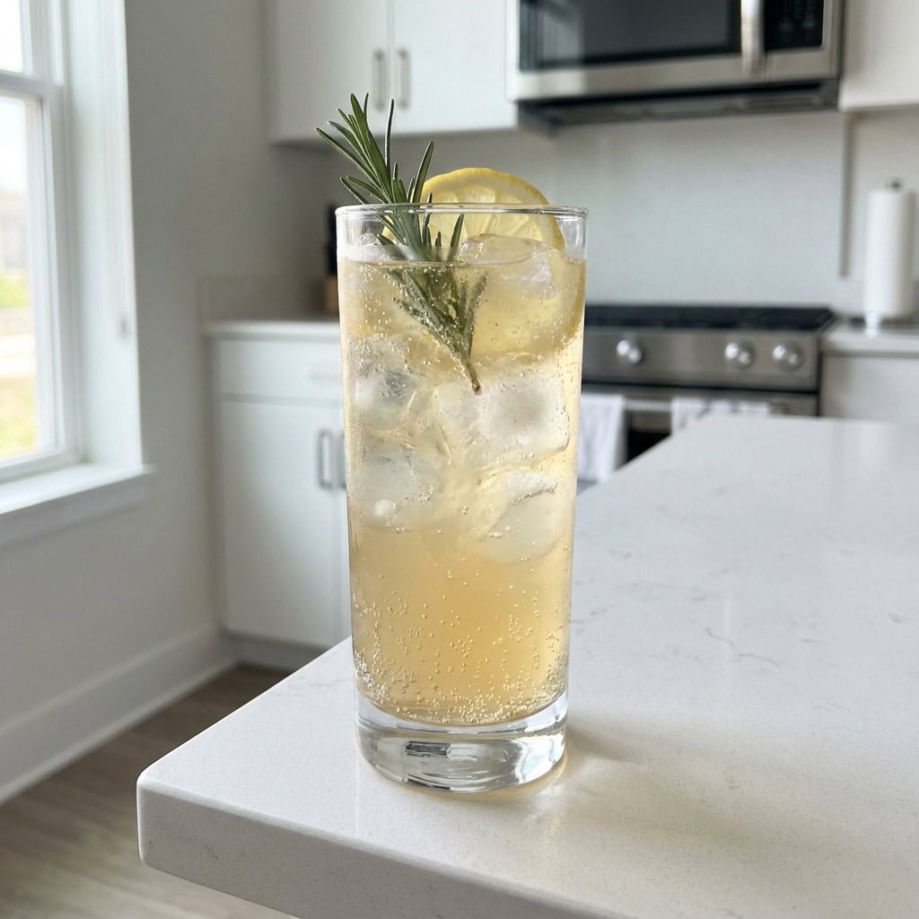Rosemary Citrus Fizz Cocktail Recipe