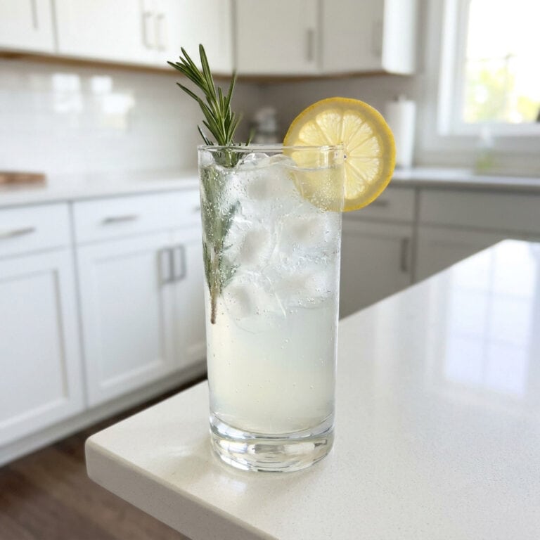 Rosemary Lemonade Mocktail Recipe