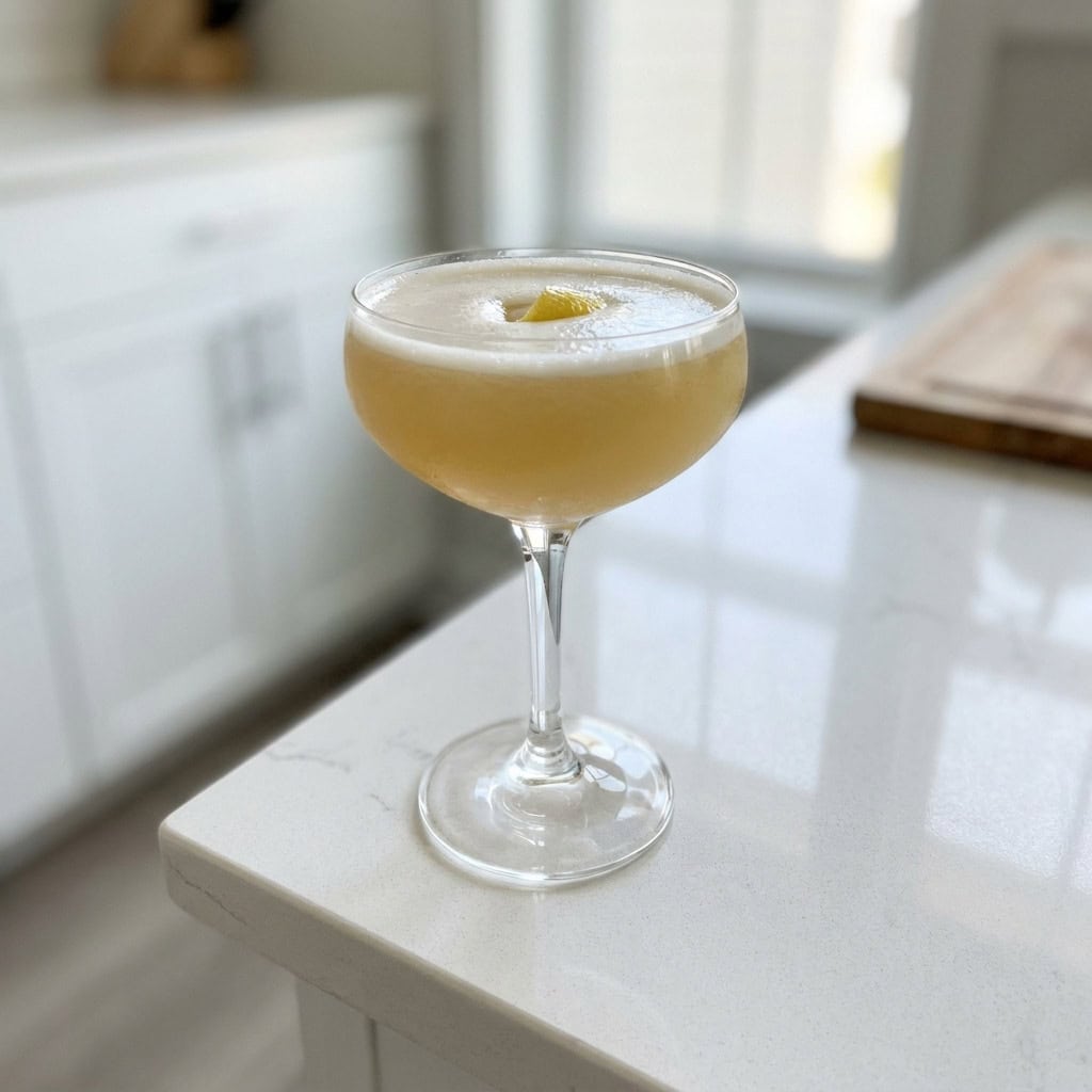 Rye Whiskey Sour Cocktail Recipe