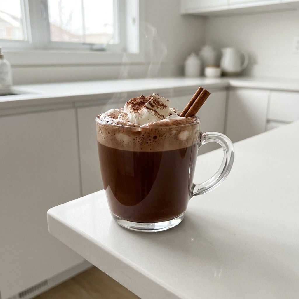 Smoky Mezcal Hot Chocolate Cocktail Recipe