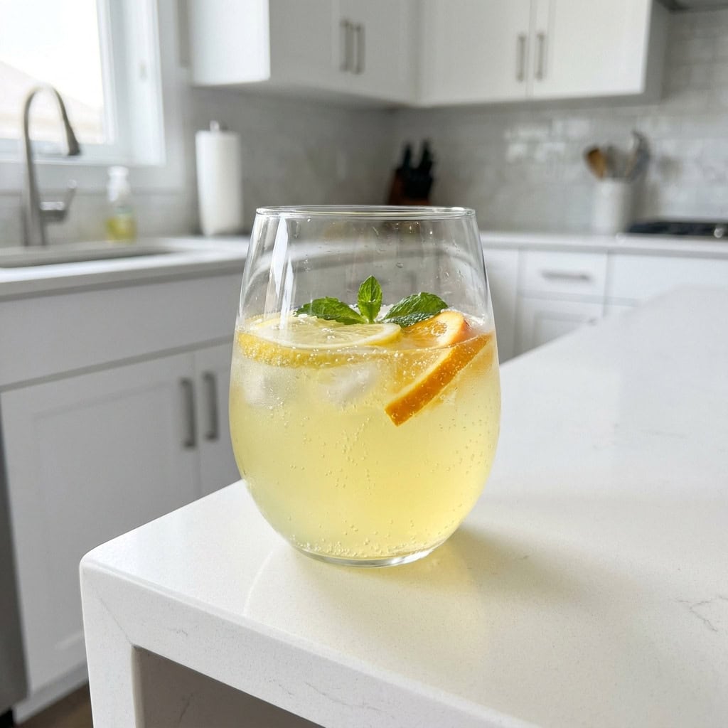 Sparkling Limoncello Punch Cocktail Recipe
