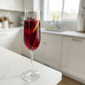 Sparkling Mulled Wine Cocktail Recipe