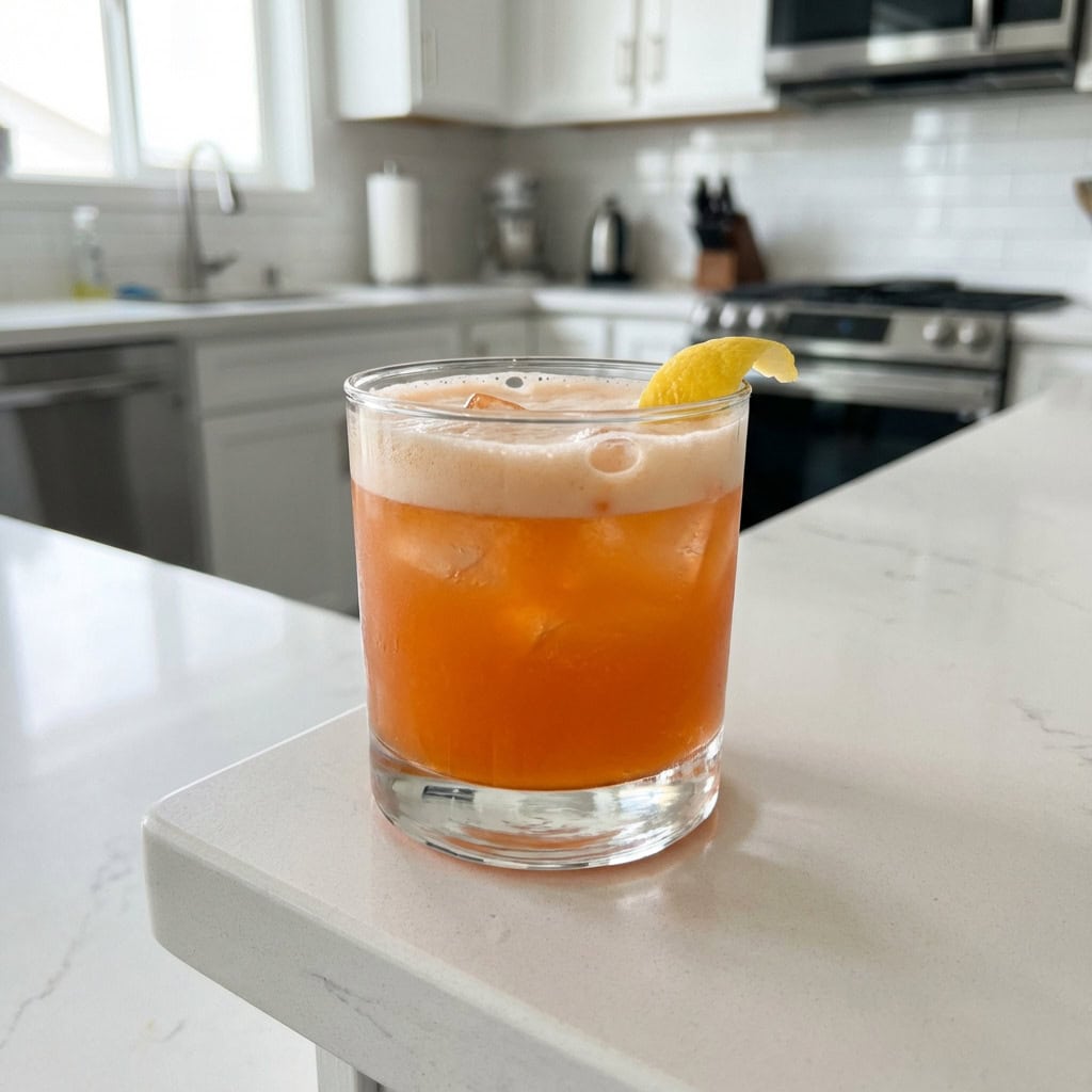 Spiced Aperol Sour Cocktail Recipe