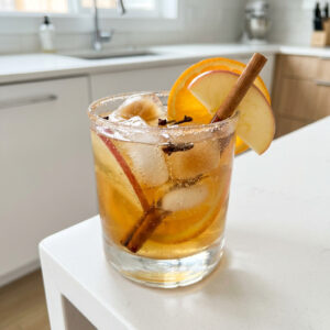 Spiced Apple Cider Punch Cocktail Recipe