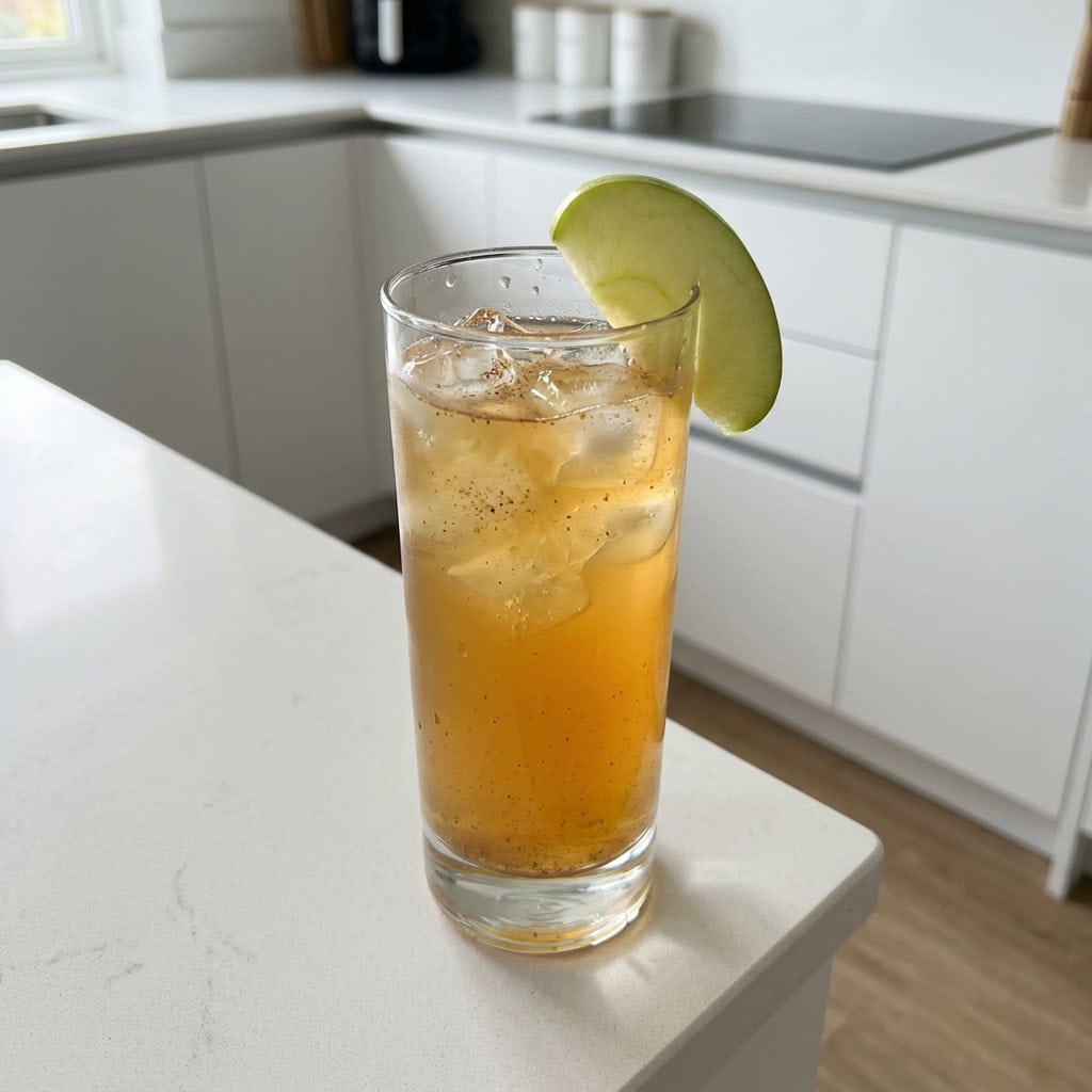 Spiced Apple Tea Mocktail Recipe