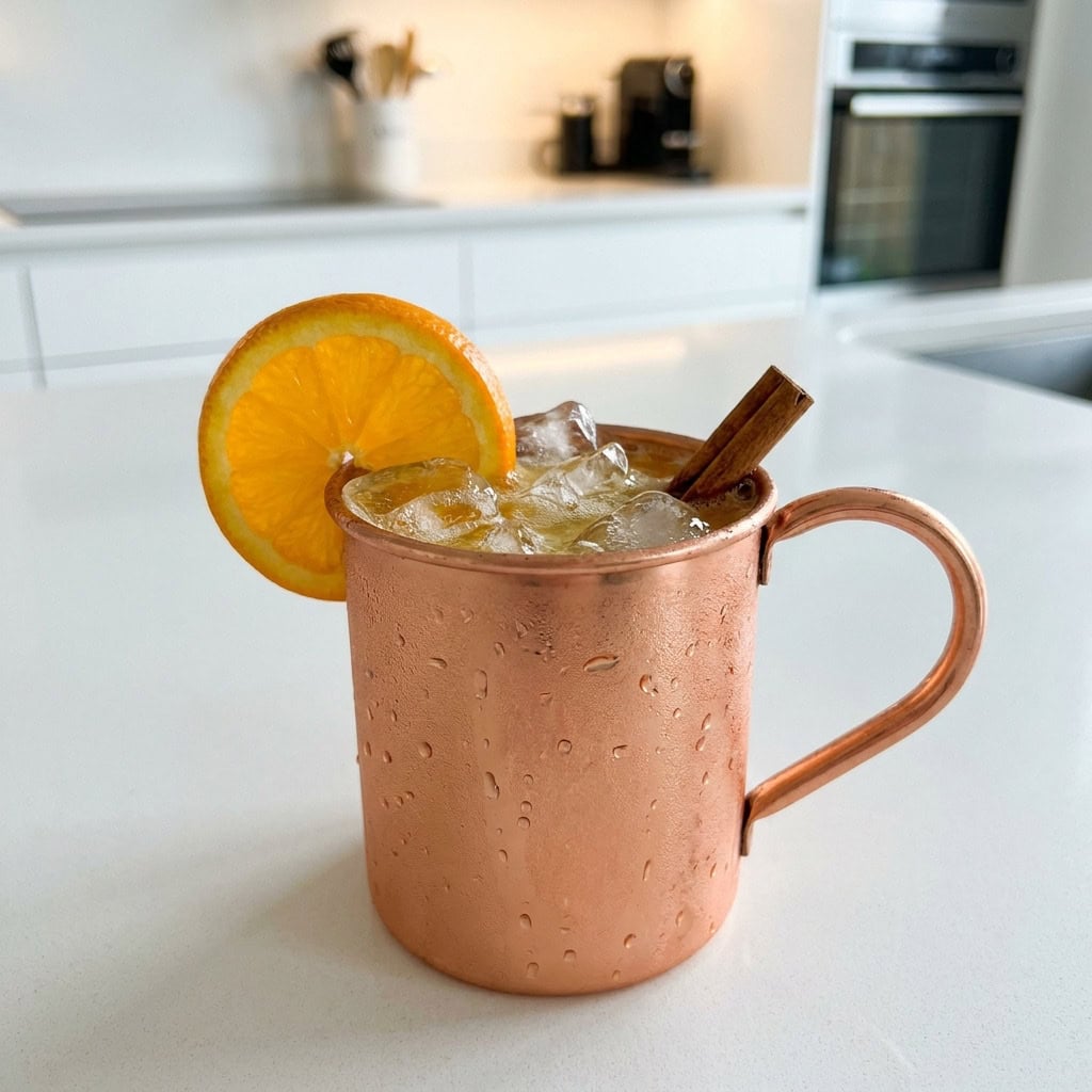 Spiced Orange Mule Cocktail Recipe