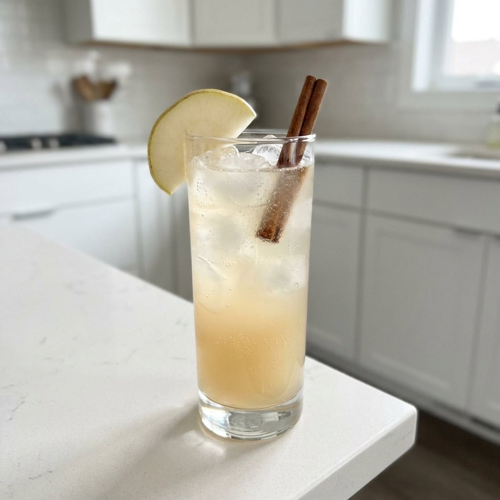 Spiced Pear Mocktail Recipe