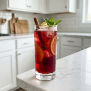 Spiced Pimms And Cranberry Cocktail Recipe