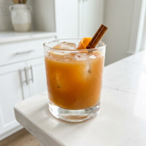 Spiced Pumpkin Spice Bourbon Cocktail Recipe