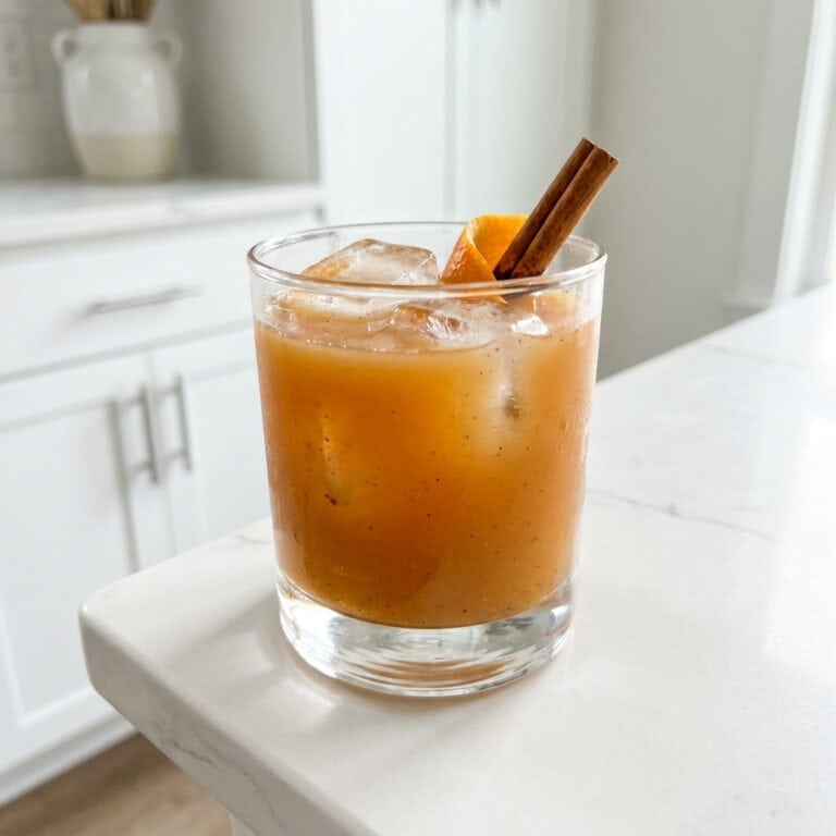 Spiced Pumpkin Spice Bourbon Cocktail Recipe