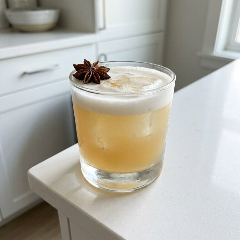 Spiced Rum Sour Cocktail Recipe