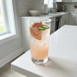 Spicy Jalapeno Paloma Cocktail Recipe
