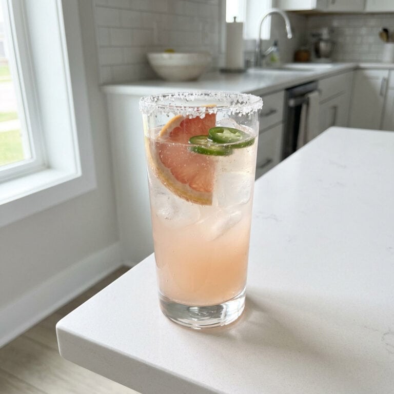 Spicy Jalapeno Paloma Cocktail Recipe