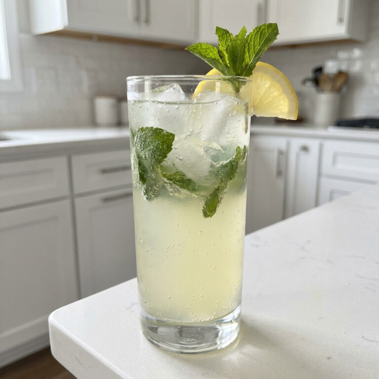 Spiked Mint Lemonade Cocktail Recipe