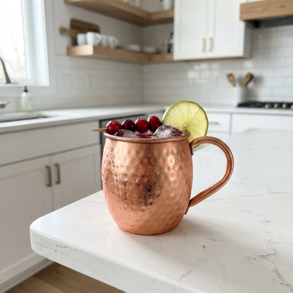 Tito’s Cranberry Moscow Mule Cocktail Recipe