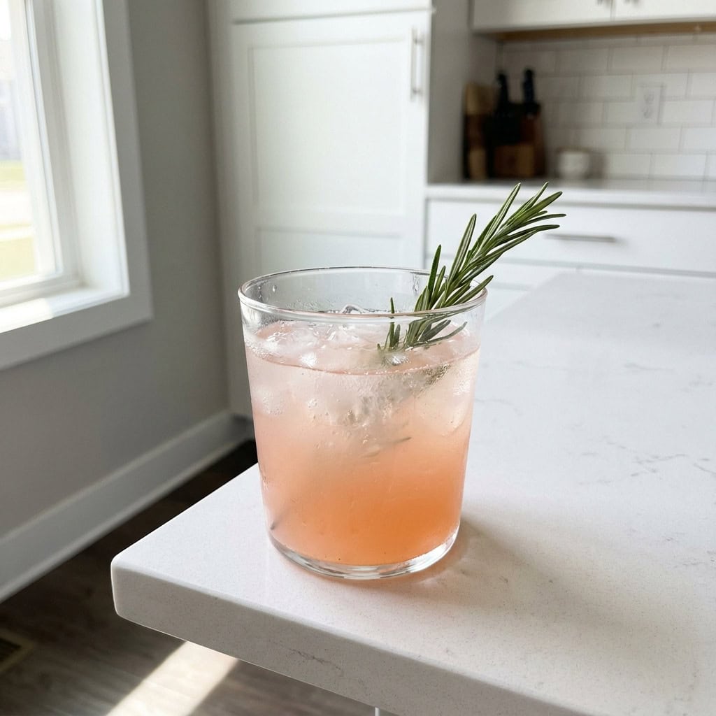 Tito’s Rosemary Grapefruit Spritz Cocktail Recipe