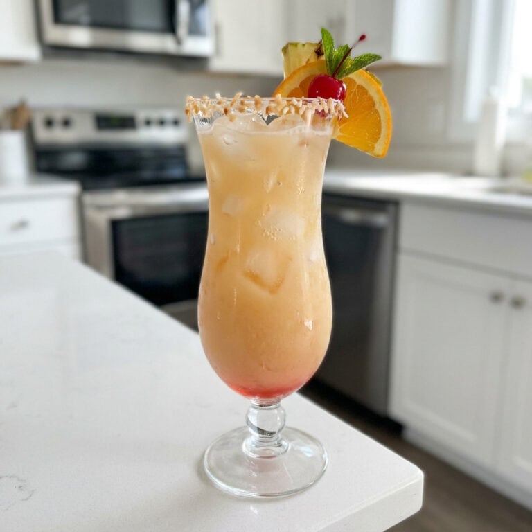 Tropical Coconut Punch Cocktail Recipe