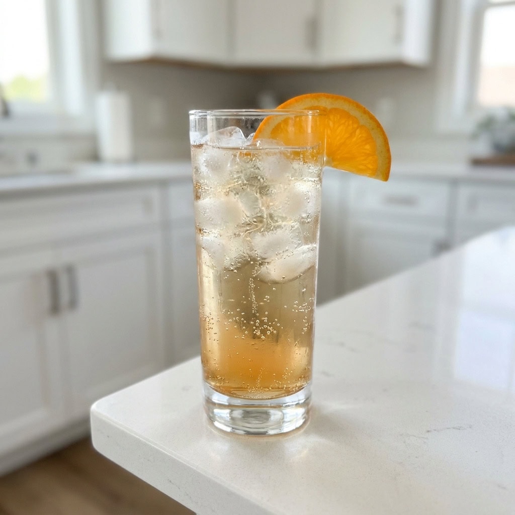 Vanilla Maple Fizz Mocktail Recipe