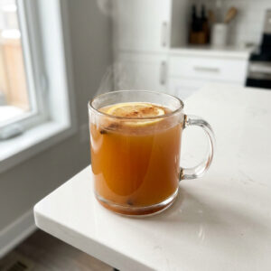 Warm Apple Toddy Mocktail Recipe