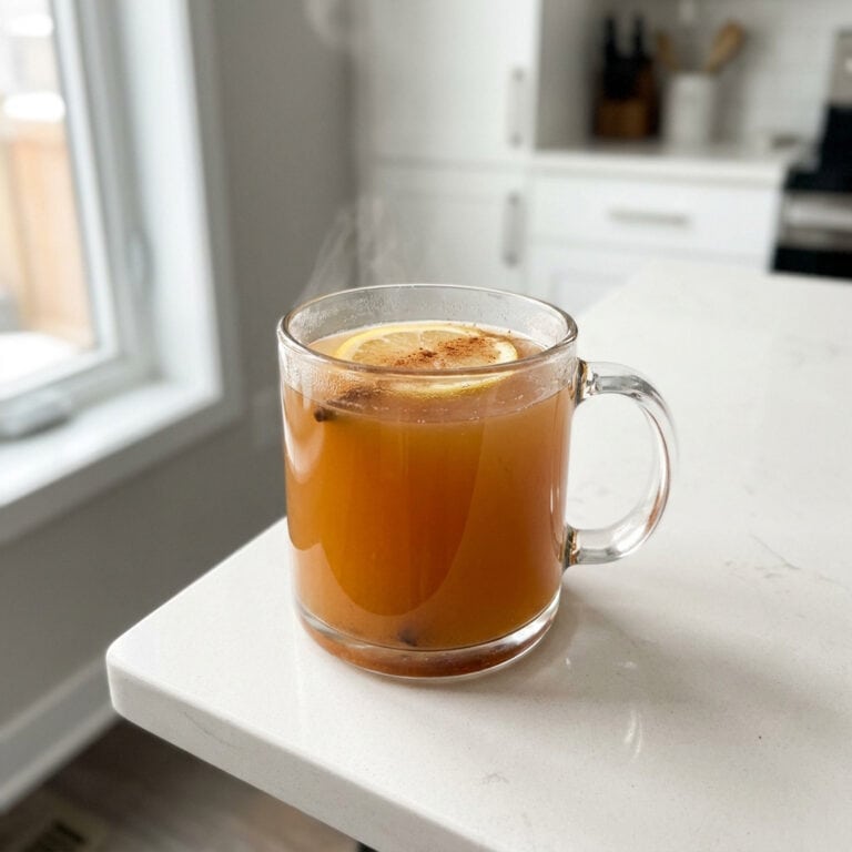 Warm Apple Toddy Mocktail Recipe