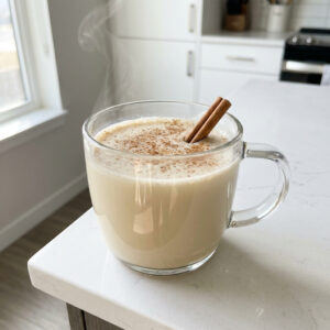 Warm Vanilla Milk with Nutmeg Mocktail Recipe