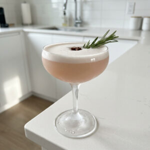 Winter Gin Sour Cocktail Recipe