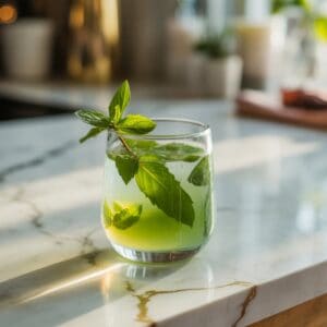 Mint Basil Smash Cocktail Recipe